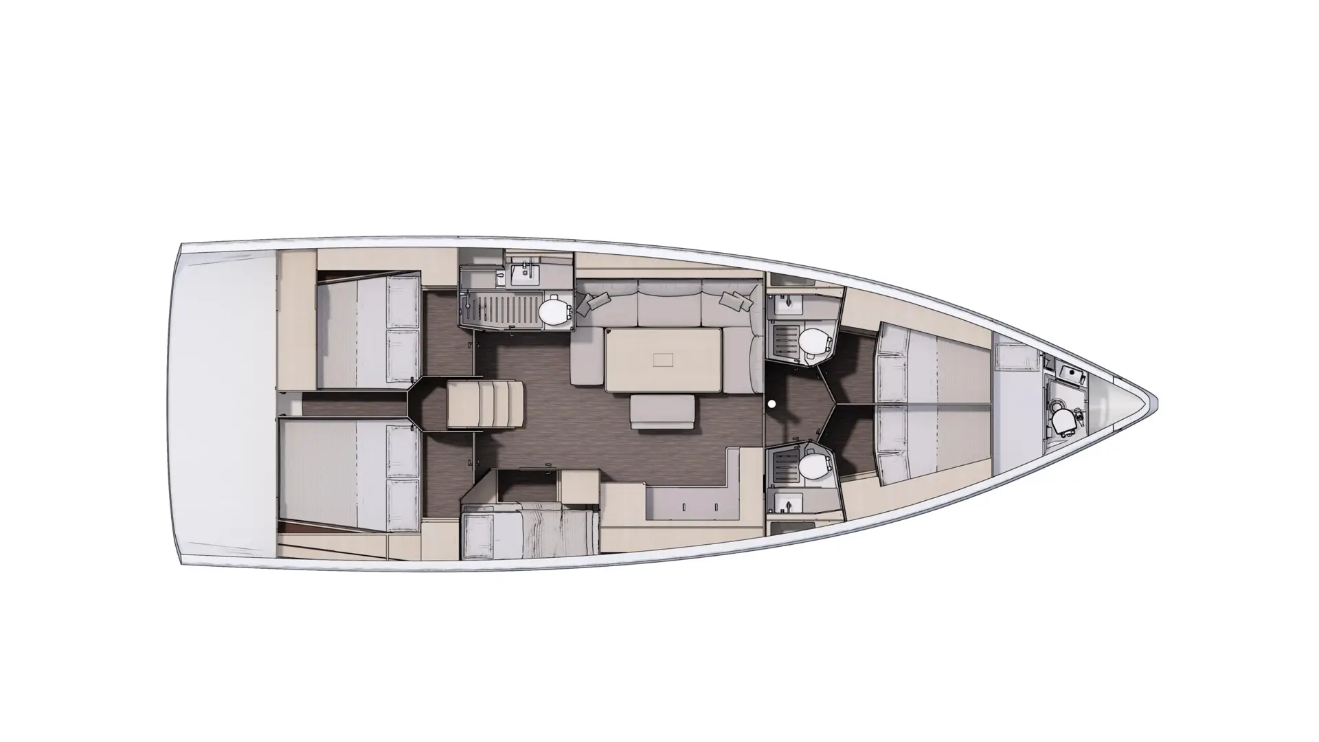 Dufour 470 sailing yacht
