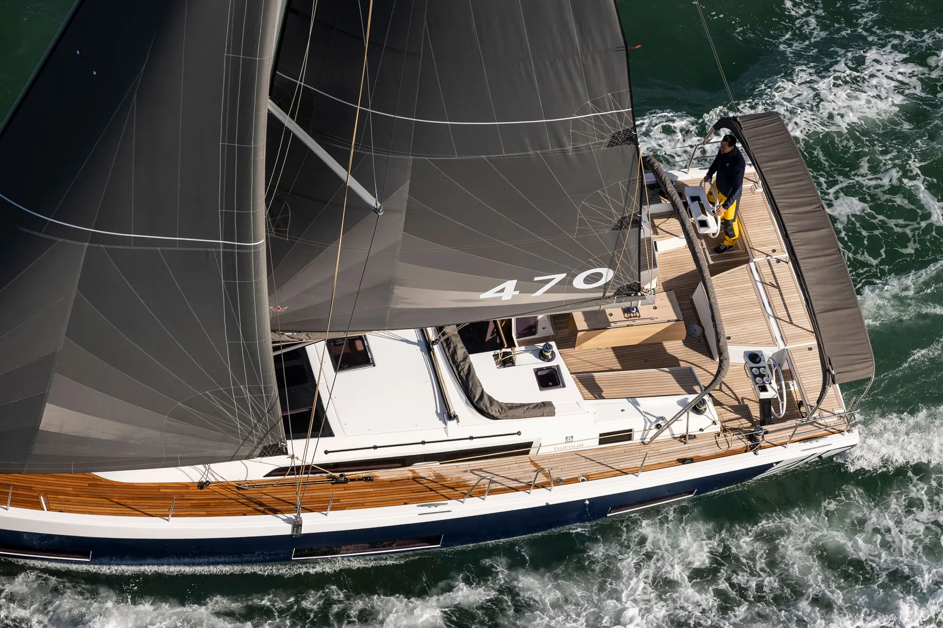 Dufour 470 sailing yacht